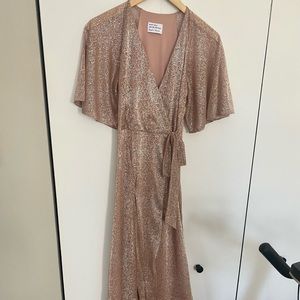 Pink Semi High-Low Dress